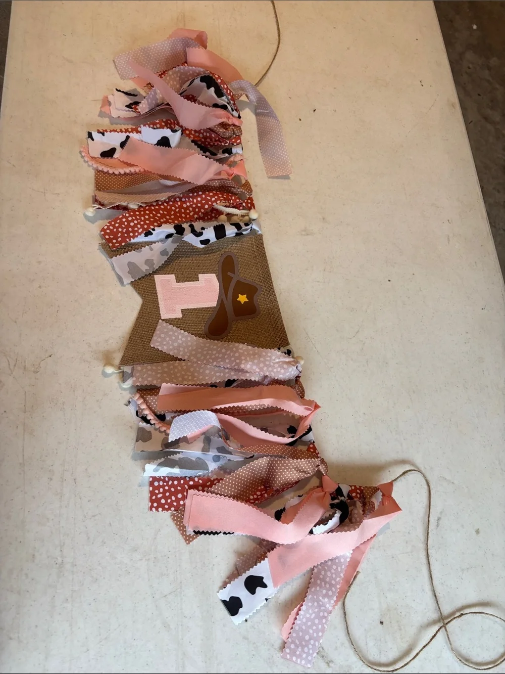 First birthday banner